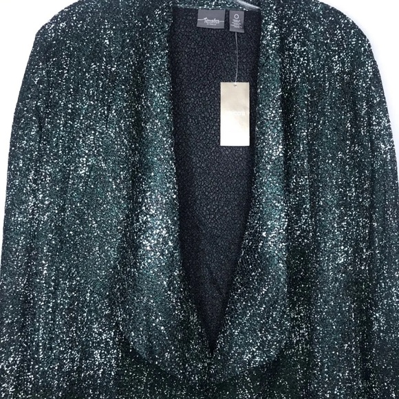 Chico's Travelers Collection Crushed Open Front Jacket - Picture 3 of 8